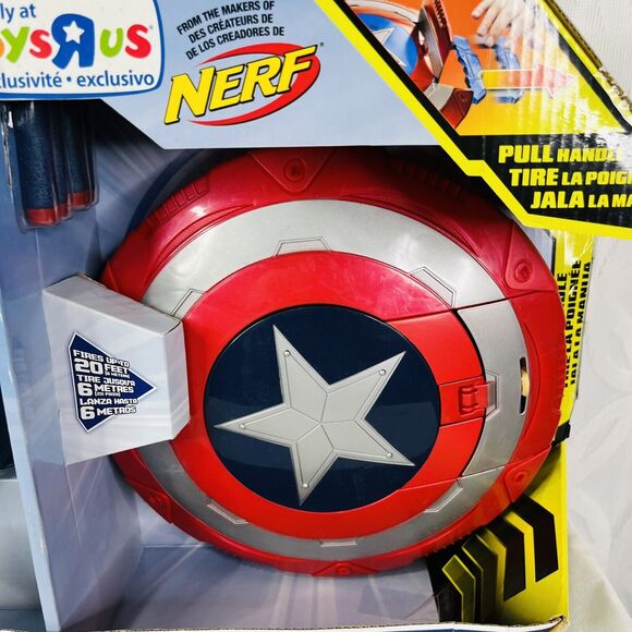 Nerf Marvel Captain America Winter Soldier Super Soldier Gear Mega Pack Set 2014 - Picture 5 of 7